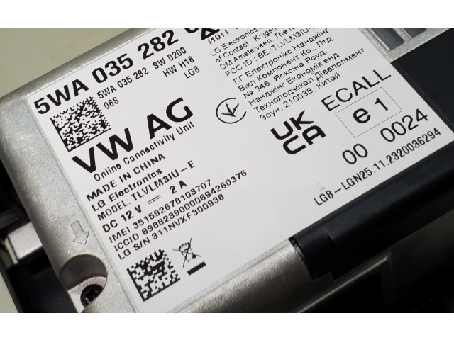 Блок управления 5WA035282C, 81A907113 Audi Q2 -