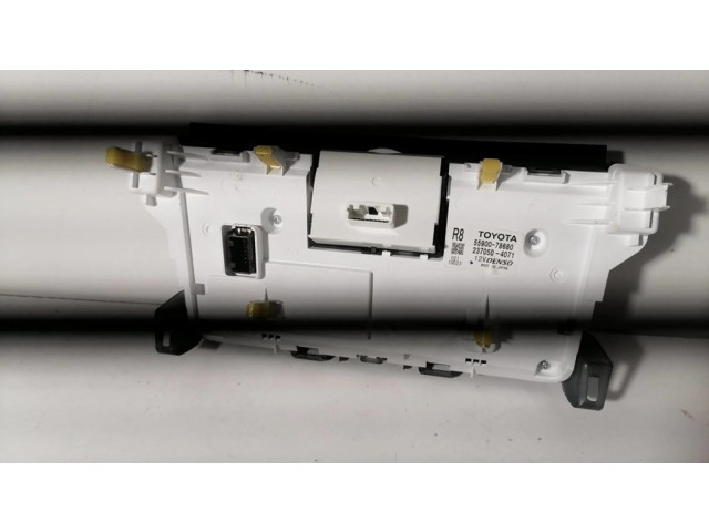 Блок управления климат-контролем 5590078680, 2370504071 Lexus NX