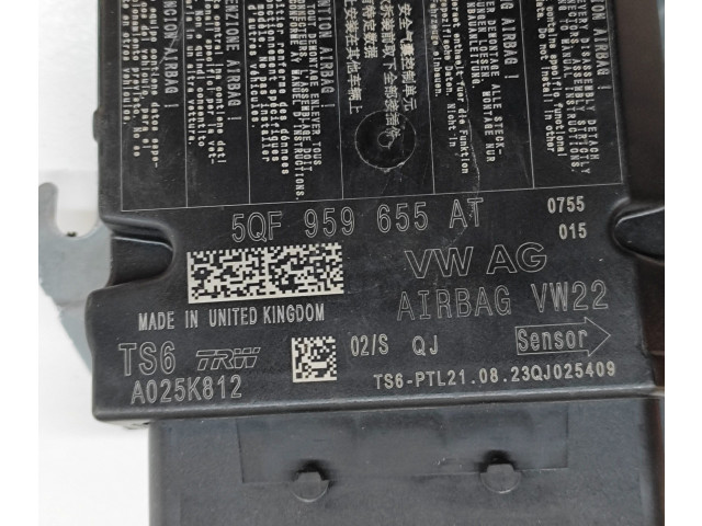Блок подушек безопасности 5QF959655AT Skoda Kodiaq II