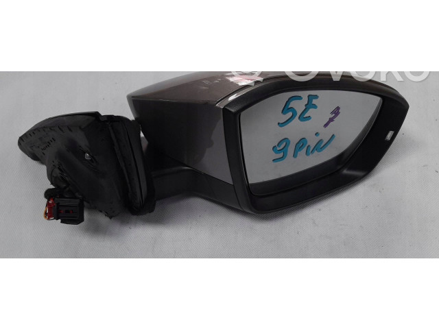 Зеркало электрическое Skoda Octavia Mk3 (5E) 2013 - 2019 года