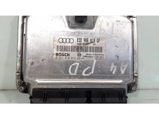 Řídící jednotka 038906019GF, 0281010812 Audi A4 S4 B6 8E 8H 2002