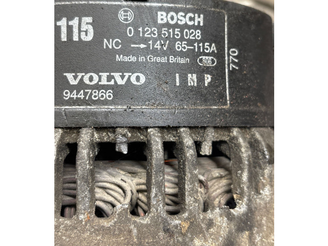 Генератор 0123515028, 9447866   Volvo S70  V70  V70 XC      