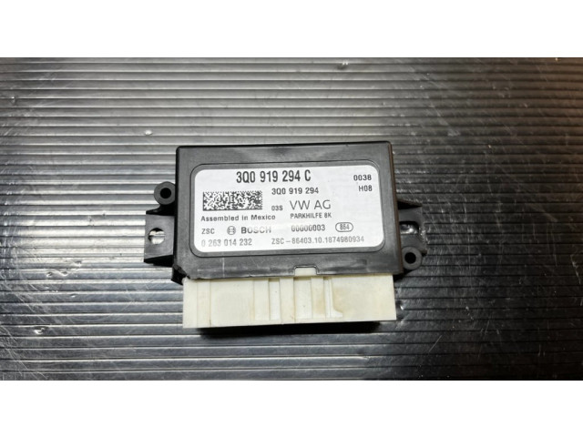 Блок управления парковки