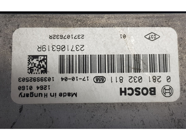 Блок управления двигателя 237106319R, 237106319R Dacia Dokker