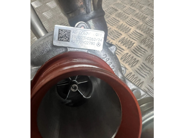 Turbodmychadlo Турбина A2700902780 Mercedes-Benz GLA W156 270.910