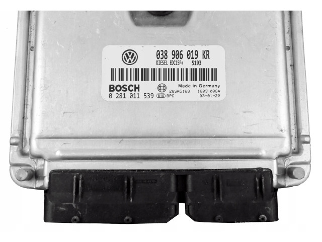 Блок управления двигателя 038906019KR, 0281011539 Volkswagen New Beetle