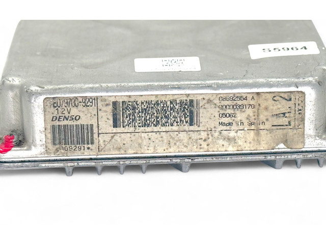 Блок управления двигателя MB0797009291, 109291   Volvo V70