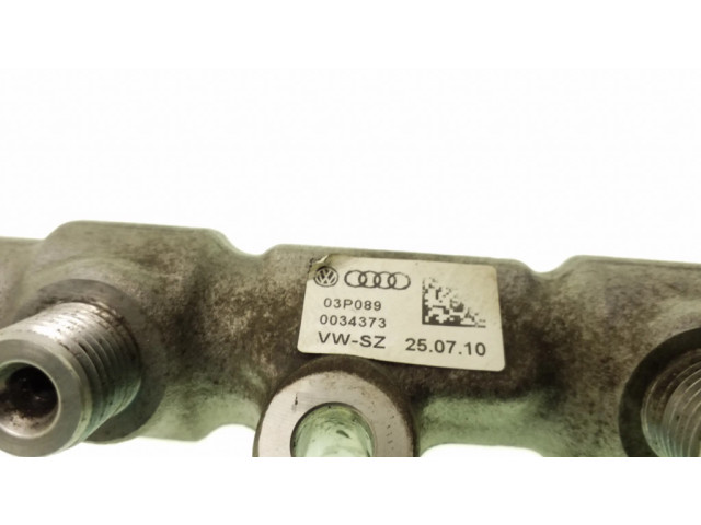 Vstřikovací lišta 03P089, 057130764AB Skoda Fabia Mk2 (5J) pro naftový motor 1.2