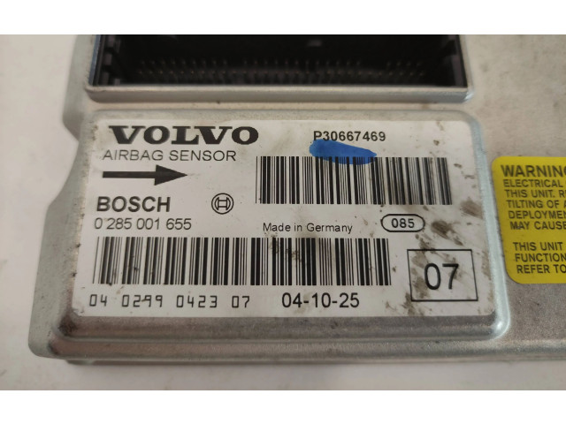 Блок подушек безопасности P30667469, 0285001655   Volvo V70