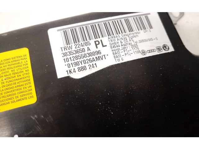 Подушка безопасности в сиденье 1k4880241, 30353650   Skoda Octavia Mk2 (1Z)