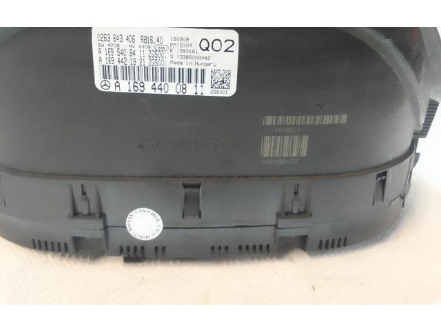 Панель приборов A1694400811   Mercedes-Benz A W169       