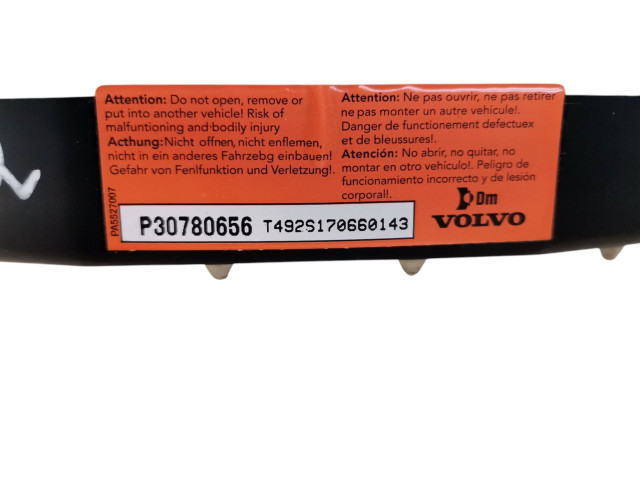 Подушка безопасности водителя P30780656, T49SS170660143   Volvo S80