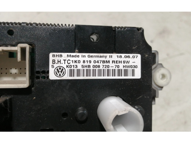 Блок управления климат-контролем 1K0819047BM Volkswagen Caddy