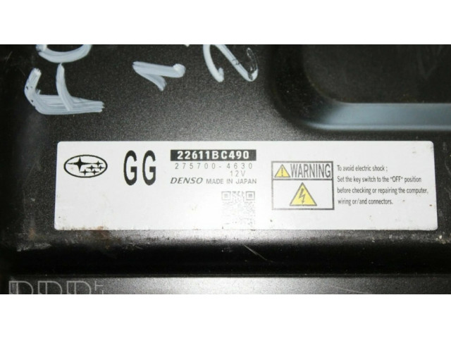 Блок управления двигателя 22611BC490 Subaru Forester SJ