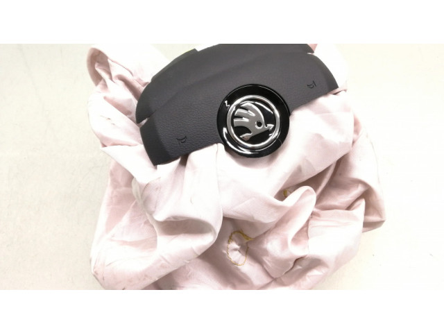 Подушка безопасности водителя 6V0880201P   Skoda Fabia Mk3 (NJ)
