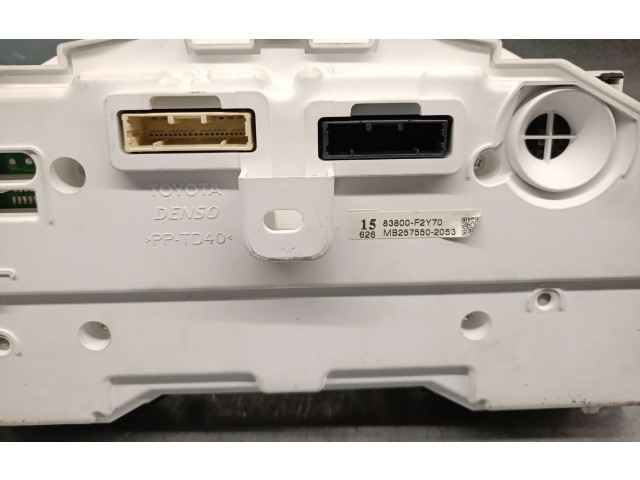 Přístrojová deska Toyota Corolla E160 E170 2019 83800F2Y70, 83800F2Y70