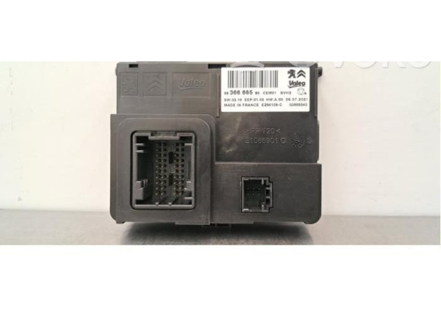 Блок управления климат-контролем 9836666580, 9836666580   Peugeot 208