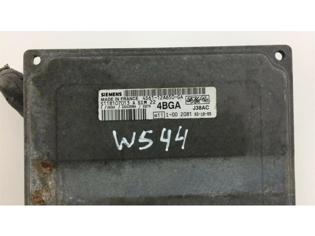 Блок управления 4S6112A650GA, W544   Ford Fiesta