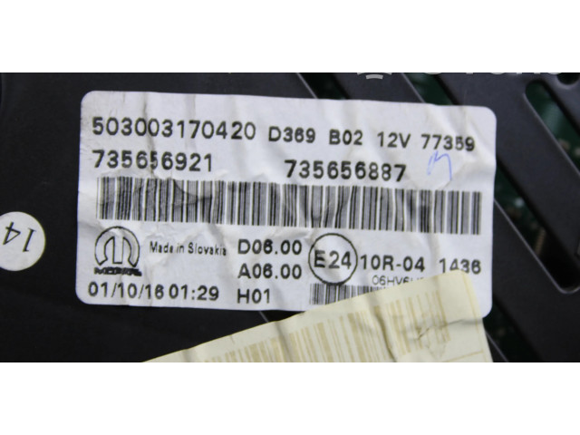 Панель приборов 735656921   Jeep Renegade       