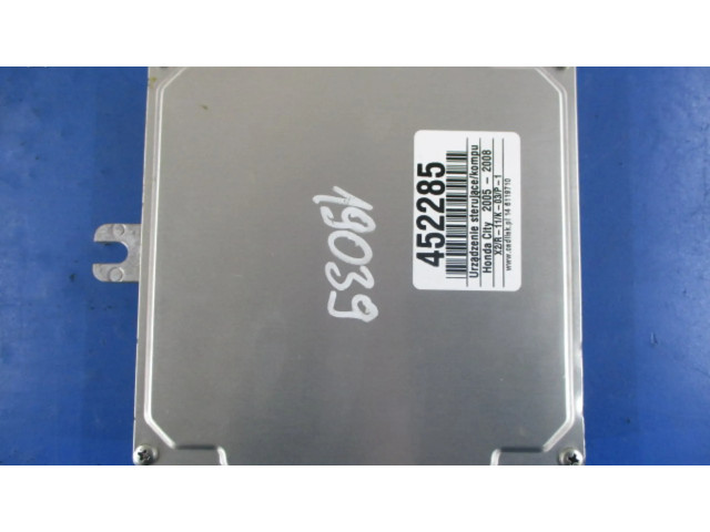 Блок управления двигателем Блок управления 37820-REG-B01 Honda City