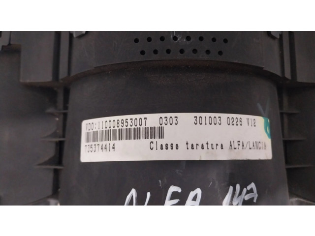 Панель приборов 735374414, 110008953007 Alfa Romeo 147