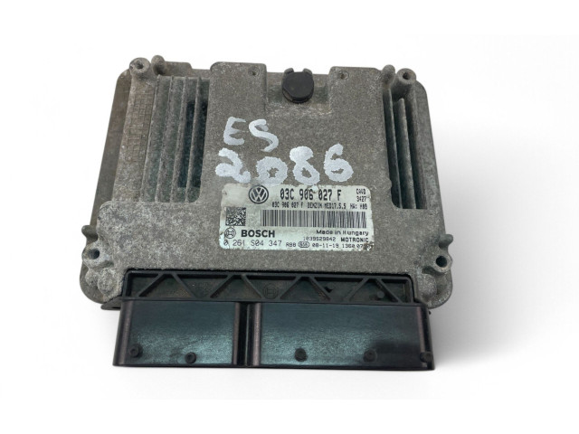 Řídící jednotka 03C906027F, 0261S04347   Volkswagen Scirocco 2009