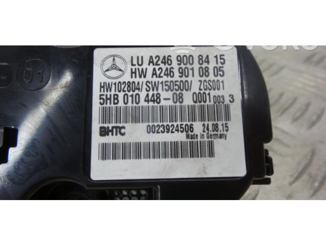 Блок управления климат-контролем A2469008415, 5HB01044808   Mercedes-Benz GLA W156