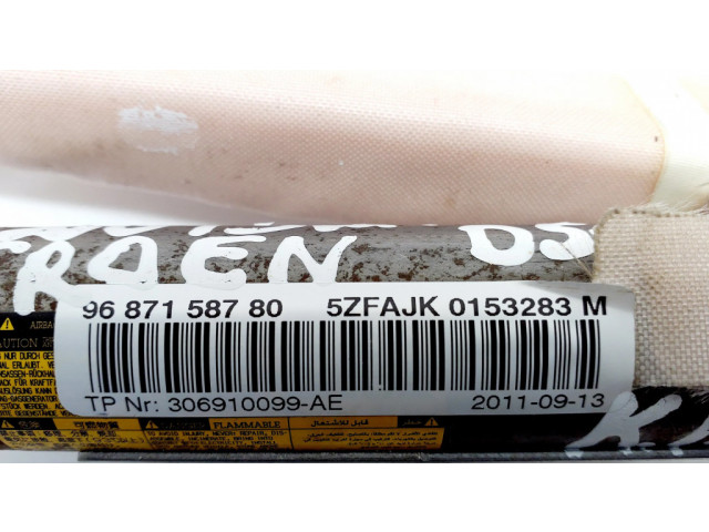 Боковая подушка безопасности 9687158780, 307337910AD   Citroen DS4