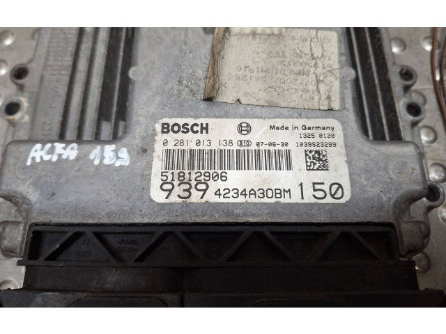 Zpětné zrcátko Alfa Romeo 159 2006 0281013138, 51812906