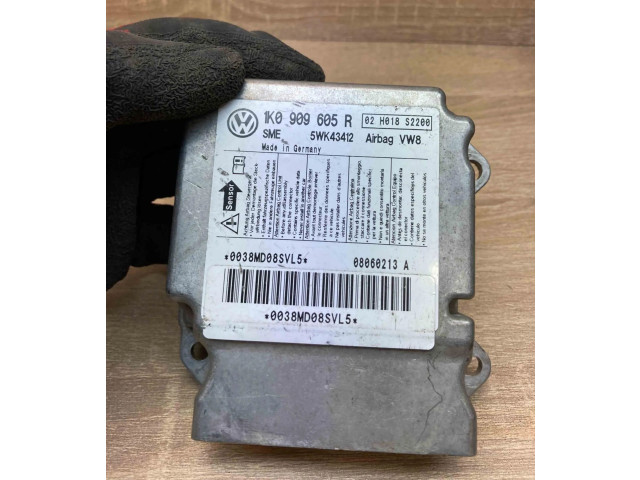 Блок подушек безопасности 1K0909605R, 55WK43412 Volkswagen Golf VI