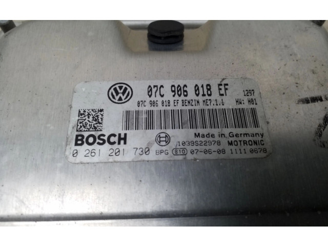 Блок управления двигателя 07C906018EF Volkswagen Phaeton