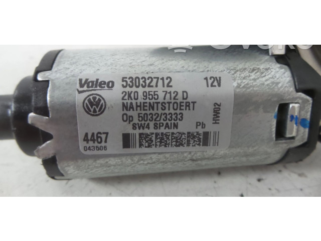 Моторчик заднего дворника 2K0955712D, 2K0955712B Volkswagen Caddy