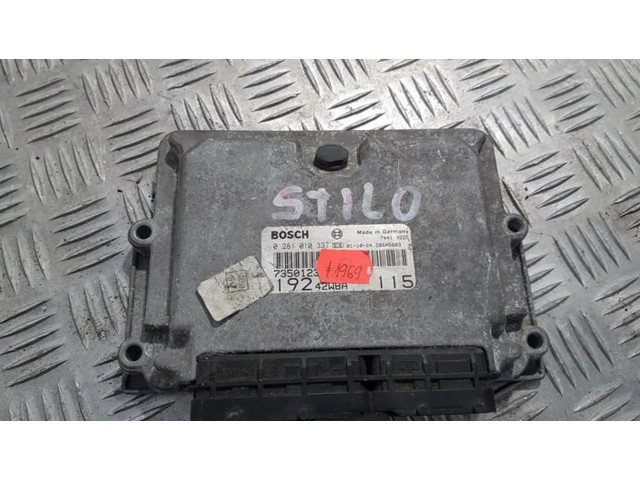 Řídící jednotka 0281010337, 7350123728sa5603 Fiat Stilo 2003