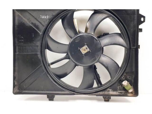 Вентилятор радиатора Hyundai Getz