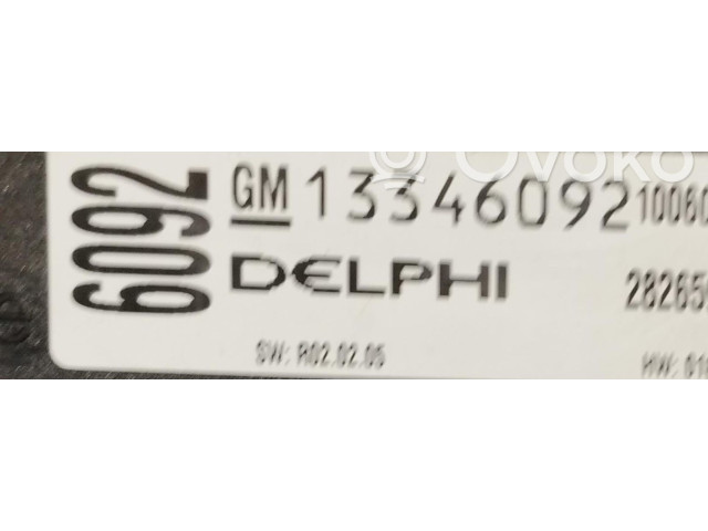 Блок управления климат-контролем 13346092, 13346092   Opel Meriva B