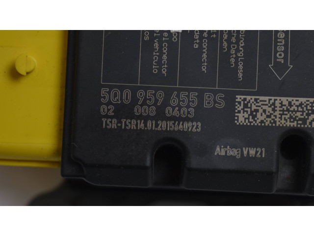 Блок подушек безопасности 5Q0959655BS, 0080403   Volkswagen Golf VII