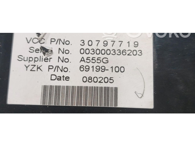 Дисплей 30797719, 30797719 Opel Meriva B