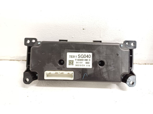 Блок управления климат-контролем 72311SG041, T1030514WC Subaru Forester SJ