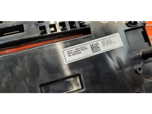 Блок управления климат-контролем 98040785XX Citroen DS4