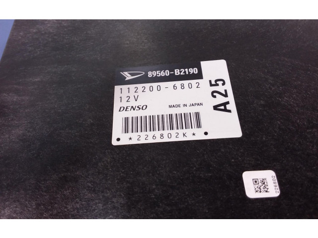 Блок управления двигателем Блок управления 89560-B2190, 89560-B2190 Daihatsu Cuore