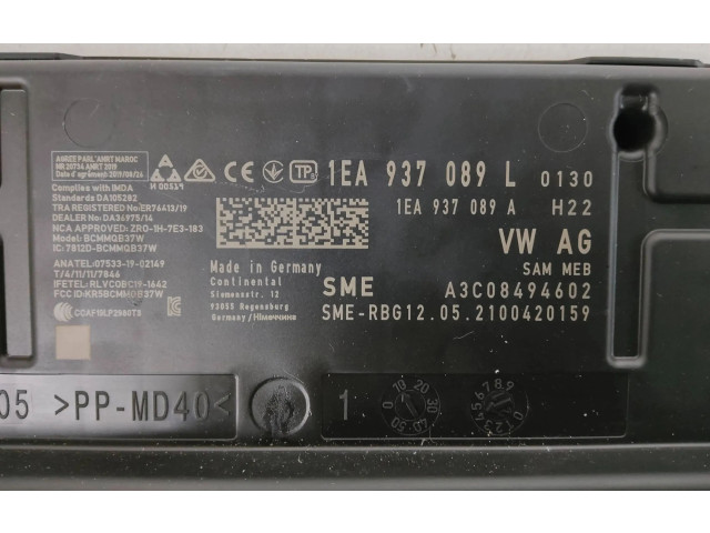 Блок комфорта 1EA937089L, 1EA937089A Volkswagen ID.3