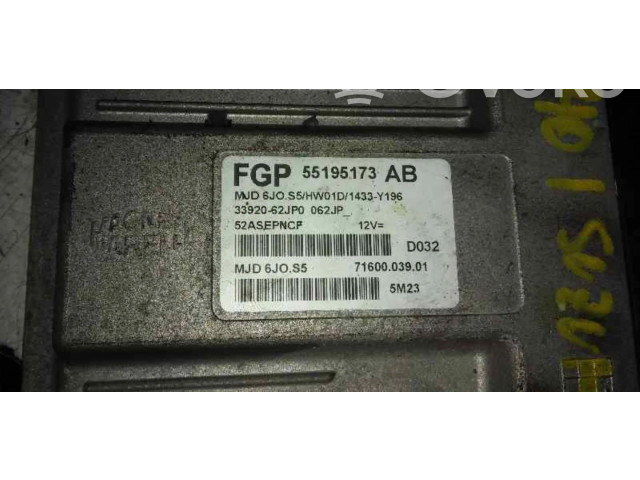 Řídící jednotka 55195173 Suzuki Swift