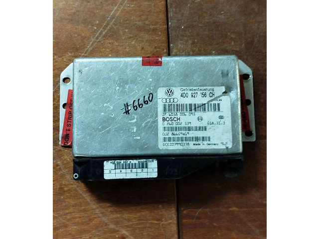 Блок управления коробкой передач 4D0927156CH, 0260002539 Audi A8 S8 D2 4D