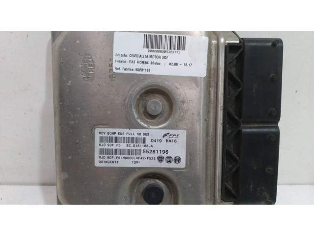 Блок управления двигателя 55281196 Fiat Fiorino