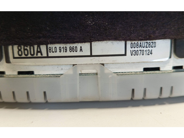 Панель приборов V3070124, 8L0919860A   Audi A3 S3 8L       