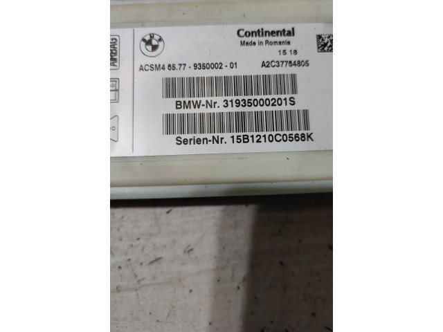 Блок подушек безопасности 31935000201S, 9350002   BMW X3 F25