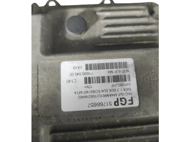 Комплект блоков управления 188A9000 Fiat Idea