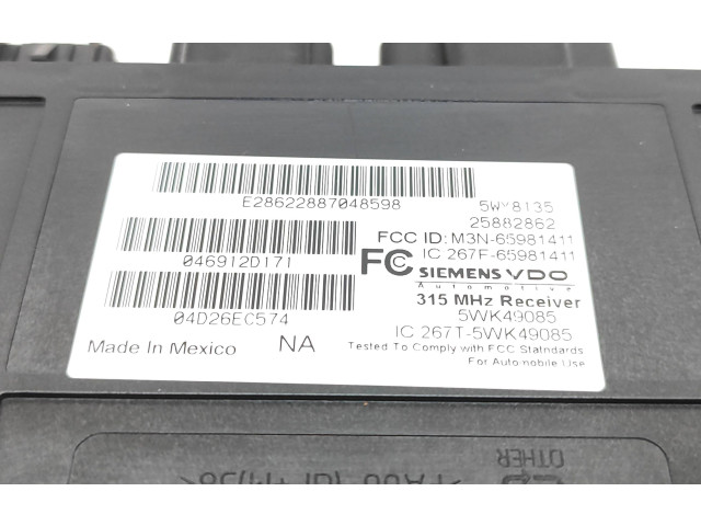 Блок управления E28622887048598, 04D26EC574 Chevrolet Corvette C6