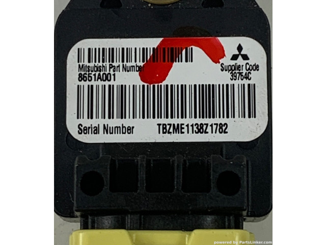 Блок комфорта 8651a001 Mitsubishi Outlander