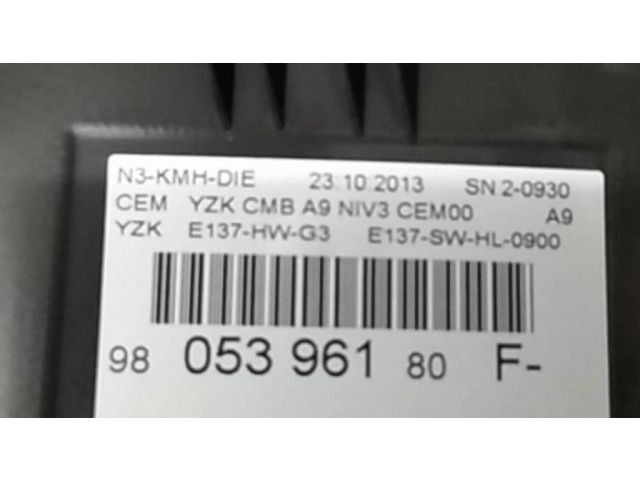 Панель приборов 98053414 Peugeot 2008 I